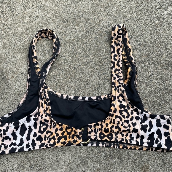 Reina Olga leopard print bikini top - Picture 2 of 5